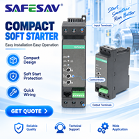 SAFESAV SST-NS Protection contre les surcharges, contrôle intelligent, 37kW 160A, limiteur de courant pour centrale électrique, démarreur progressif pour ventilateur
