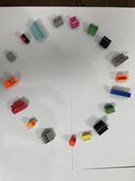 Connecteur de bornier à vis sécurisé à pas de 3,81 mm pour câblage de circuits imprimés et applications de contrôle industriel modulaire