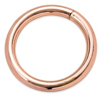 Gantungan Kunci YF11604ST Big O, Cincin Kunci Pipih, Gantungan Kunci Cincin O