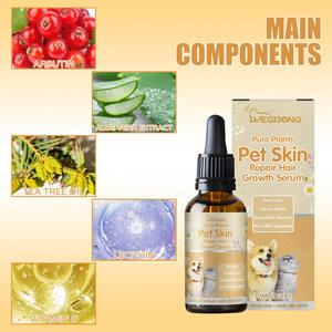 Sérum réparateur de peau pour animaux de compagnie à base de plantes pures personnalisé pour chiens et chats, sérum réparateur de peau non toxique avec des ingrédients naturels - Product Image 3