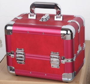 c Portable India <strong>Bridal</strong> <strong>Box</strong> Aluminium Frame Small <strong>Makeup</strong> case Train <strong>Vanity</strong> Cosmetic <strong>Box</strong> - Product Image 2