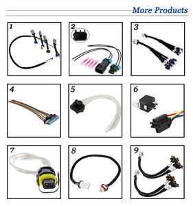 ขั้วต่อหัวฉีดน้ำมันเชื้อเพลิงแบบสายรัดอัตโนมัติสำหรับ GM Saturn Hummer GMC PT2135เทียบเท่า1P1575 - Product Image 3