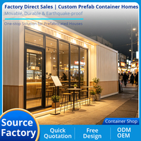 Conteneur Modulaire Démontable 20/40 pieds pour Boutique, Restaurant ou Bar – Installation Rapide – Vente Directe Usine