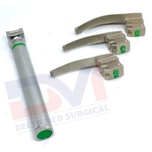 ชุดกล้องตรวจกล่องเสียงแบบใยแก้วนำแสงสำหรับเด็ก-มิลเลอร์ เยอรมัน สแตนเลส ได้รับการรับรองมาตรฐาน CE-เครื่องมือผ่าตัดพื้นฐาน เดลต้า ซิร์จิคอล - Product Image 6