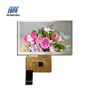 4.3 inç 480*272 çözünürlük 800-1000 parlaklık IPS SPI arayüzü LT7680B-R IC TFT LCD modül ekran küçük LCD ekran