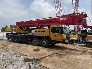 Camion-grue d'occasion couleur d'origine 2020, grue mobile Sany 35 tonnes STC350T d'occasion - Product Image 2