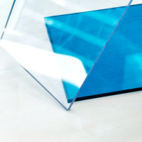 Planche transparente en polycarbonate : plaque solide transparente pour exposition - Prix d'usine