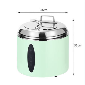 ที่อุ่นน้ำซุปไฟฟ้าแบบอัจฉริยะ, ที่ทำจากสเตนเลสสตีลเครื่องอุ่นโจ๊กสำหรับโรงแรม<span class=keywords><strong>บุฟเฟ่ต์</strong></span> - Product Image 6