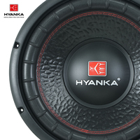Subwoofer HYANKA BSC-12-2 de 12 pouces, 600W, double bobine 2 ohms, pour système audio de voiture