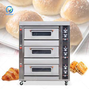 OCEAN Industrial Biscuit Bake Gas Electric 4 3 Deck Bakery Horno Máquina en China - Product Image 1