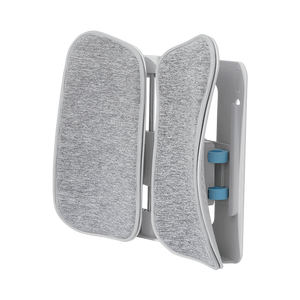 Cojín de asiento de espuma viscoelástica y almohada Cintura de trabajo ajustable Soporte lumbar - Product Image 6
