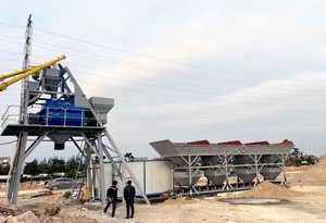 Planta Mezcladora de Concreto Estacionaria, Suministro Directo, Elevador de Cangilones para Fábrica de Bloques Prefabricados y Pavimentación, Capacidad de 60-90m3/h - Product Image 4