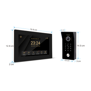 <span class=keywords><strong>Videoportero</strong></span> Inteligente Tuya de 2 Cables con Intercomunicador, Pantalla IPS de 10 Pulgadas, 2 Cerraduras y App Tuya - Product Image 4