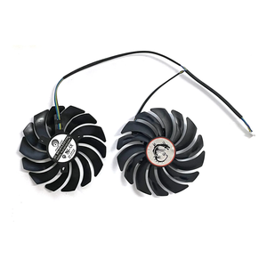 PLD10010S12HH 4PIN 0.4A DC 12V 95มม. สำหรับ <span class=keywords><strong>MSI</strong></span> RX470 480 <span class=keywords><strong>570</strong></span> 580 GTX1080Ti 1080 1070 1060กราฟิกการ์ดเล่นเกมพัดลมหม้อน้ำ - Product Image 4