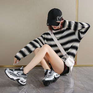 Zapatos Deportivos Casuales de Moda para Mujer, Primavera, Otoño, Invierno, Cómodos para Caminar, Antideslizantes, con Aumento de Altura - Product Image 6