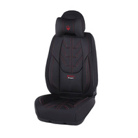 Housses de siège de voiture universelles en cuir PU, ensemble complet, toutes saisons, imperméables, respirantes, compatibles airbag, vente en gros