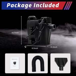 ماكينة الضباب المنخفضة المحمولة ، ماكينة الضباب المنخفضة المحمولة ، شرارة باردة ، صومبو ، لأحداث عيد الميلاد في عيد الميلاد ، مرحلة الضباب الجليدي الجاف اليدوية - Product Image 3