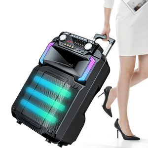 Altavoces Karaoke Bluetooth Cornetas en Oferta, Bocina Amplificada de 12 Pulgadas, Altavoz Bluetooth para Fiestas con Subwoofer y Caja de Sonido - Product Image 5