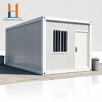 Contenedor Modular Apilable de 20 pies para Vivienda, Dormitorio, Campamento de Trabajo, Edificio de Dos Pisos, Alojamiento para Trabajadores
