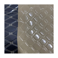 Faux PU PVC éponge cuir synthétique broderie siège matelassé couture tissu à coudre cuir Rexine pour mur de siège de voiture