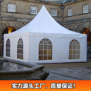 Carpa Pagoda Cuadrada Impermeable de PVC y Tela Oxford para Exposiciones, con Estructura Metálica para Todas las Estaciones - Product Image 5