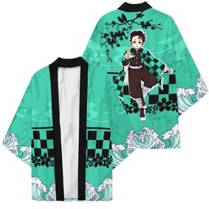 Costumi <span class=keywords><strong>Anime</strong></span> Personalizzati, T-shirt Kimono per Cosplay, Giacche Unisex, Mantello <span class=keywords><strong>Anime</strong></span>, Cappotto Happi - Product Image 5