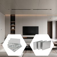 Panneaux composites en nid d'abeille d'aluminium résistants aux intempéries et anticorrosion, matériau de construction général pour intérieur et extérieur