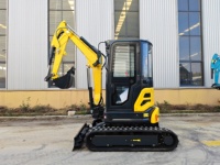 Excavator Mini Crawler Hidrolik Penuh Efisiensi Tinggi Sunblaze dengan Mesin Yanmar dan Sistem Hidrolik Eaton untuk Pertanian dan Lanskap