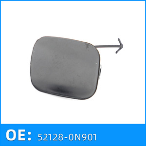 Cache-attelage de remorque avant Crown 52128-0N901 ABS, fixation par boulons, décoratif - Product Image 1