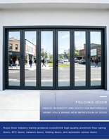 Ventanas Plegables con Marco de Aleación de Aluminio Estilo Europeo Vintage para Uso Exterior en Casas Modernas