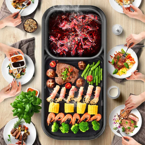 Barbecue électrique d'extérieur moderne avec plaque chauffante, poêle commerciale et chauffage automatique pour grillades en extérieur - Product Image 2