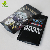 Sachets Mylar holographiques thermoscellables personnalisés pour emballages de boosters de cartes à collectionner (TCG) et cartes à échanger