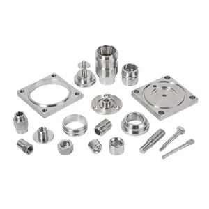 Accessori per servizi di lavorazione CNC fabbricazione di parti di macchine fresatura di metalli in alluminio tornitura di pezzi meccanici CNC