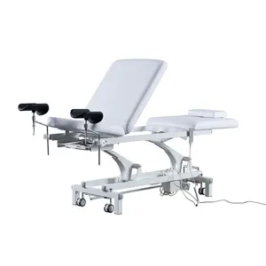 Гинекологическая осмотровая кровать с 4 двигателями, медицинское кресло для осмотра и Больничная кровать, оборудование для ухода за женщинами