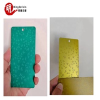 Peintures électrostatiques personnalisées en poudre Revêtement métallique en polyester époxy respectueux de l'environnement Revêtement en poudre CE