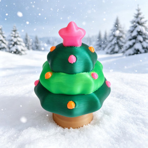 Juguete Promocional de Regalo, Adorno de Árbol de Navidad Impreso en 3D, Juguete Antiestrés - Product Image 5