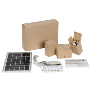 12W nouvelle énergie intelligente extérieure étanche maison panneau Portable complet maison énergie solaire Kit de système d'éclairage automatique - Product Image 6