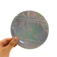 Sacs en Mylar Sac d'emballage holographique anti-odeur Pochette refermable à fermeture éclair Sacs Échantillon Bijoux Brillant à lèvres Savon alimentaire