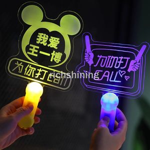 Richshining Custom Acrylic E X O 2026 Tour Concert Support LED Stick Télécommande sans fil Lumière LED Penstick pour les fans de K-POP - Product Image 4