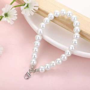 Sangle en perles pour étui de téléphone portable avec mousqueton métallique, accessoires porte-clés en perles, pendentif porte-clés pour accessoires de photomaton - Product Image 4
