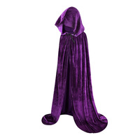 Cape en tissu d'Halloween pour adultes et enfants, style européen et américain, accessoires de déguisement de Diable, Sorcier, Démon, Vampire