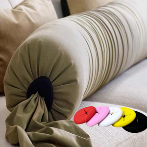 Adjustable U-Shaped Head <b>Pillow</b> for Side Sleeping Pregnant Women's Waist Support Special Candy Rubber Silicone Buckle Product - Product Image 5