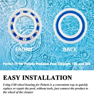 Le roulement de roue de nettoyage de piscine C60 convient aux <span class=keywords><strong>Polaris</strong></span> 180 et <span class=keywords><strong>280</strong></span> - Product Image 6