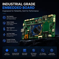 Módulo de Placa Controladora de Pantalla Táctil TFT Android RK3399 de 7.0 Pulgadas con Resolución de 1024x600 y Brillo de 350 Nit