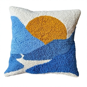 Tufted Cotton Cushion Cover Living Room Home Decor Customize With Custom Design Boho <b>Pillow</b> Eco-Friendly Custom OEM Wholesale - Product Image 1