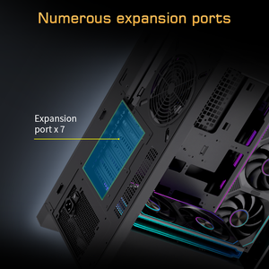 Lovingcool vidrio templado Torre completa ATX Micro ATX Mini ITX <span class=keywords><strong>CPU</strong></span> caja de escritorio PC <span class=keywords><strong>Gaming</strong></span> <span class=keywords><strong>Computer</strong></span> Cases & Towers - Product Image 3