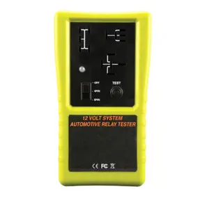 12v portable System electronic Automotive Relay Tester check the relay coil for circuit breaks