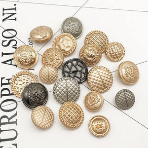 Can Be Logo British Style Fashion Women's <strong>Metal</strong> <strong>Button</strong> - Product Image 2