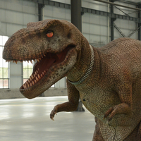Costume de dinosaure animatronique à jambes cachées pour parcs, attraction Velociraptor, costume de dinosaure personnalisé