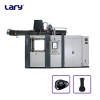 Machine de moulage par injection de caoutchouc automatique contrôlée par PLC LRI400, force de serrage de 4000 KN, volume d'injection de 4000-8000 ml